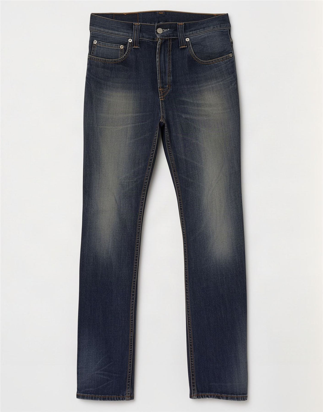 Levi's Mens 506 Straight Jeans W30 L34 Navy Blue Cotton