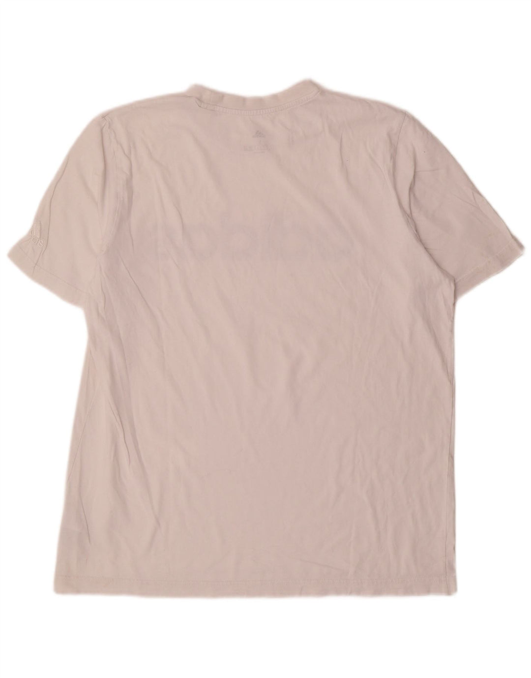 Adidas Mens Graphic T-Shirt Top Large White Cotton