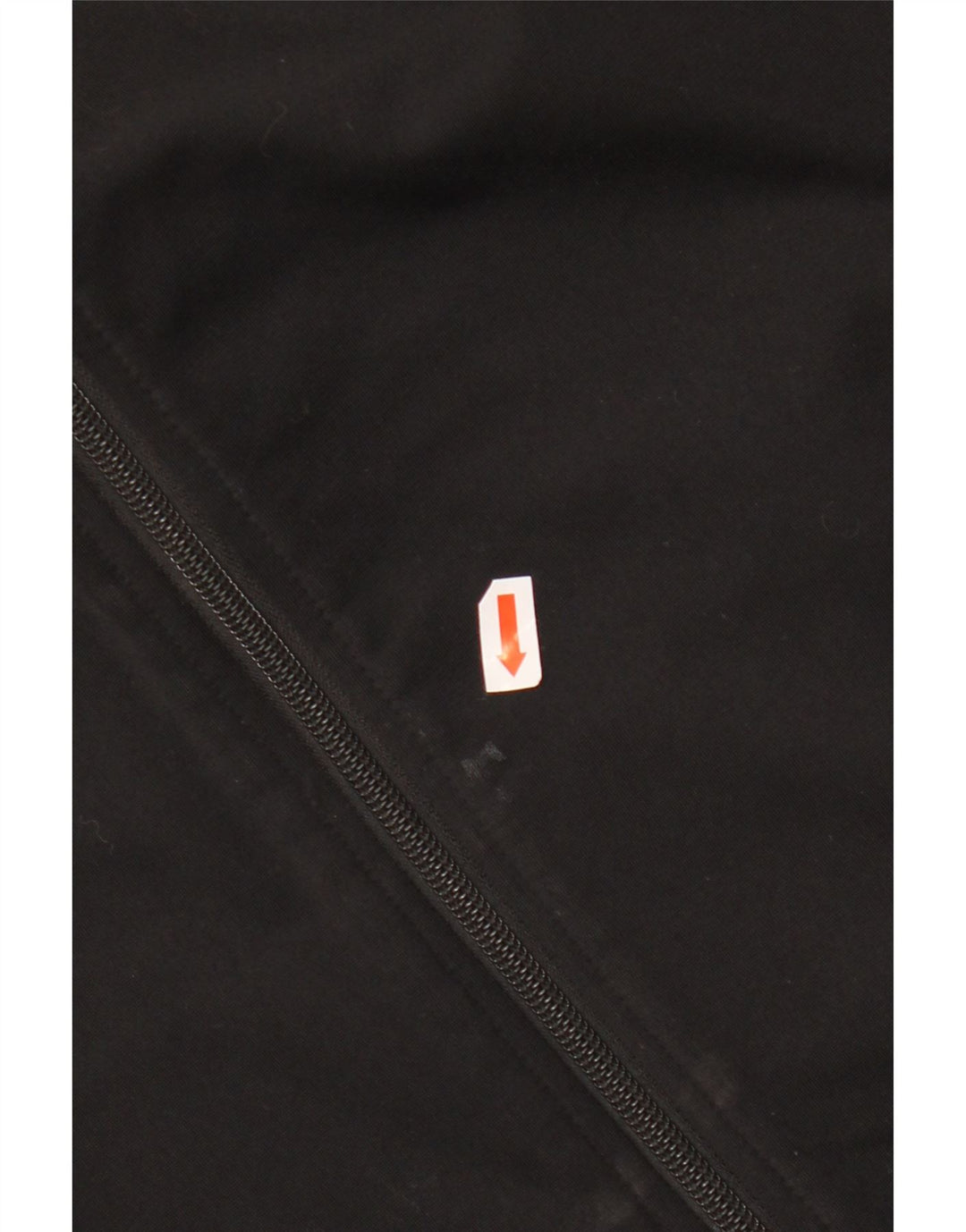 ADIDAS Womens Tracksuit Top Jacket UK 12/14 Medium Black Polyester