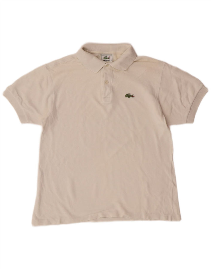 Lacoste Boys Polo Shirt 13-14 Years White Cotton