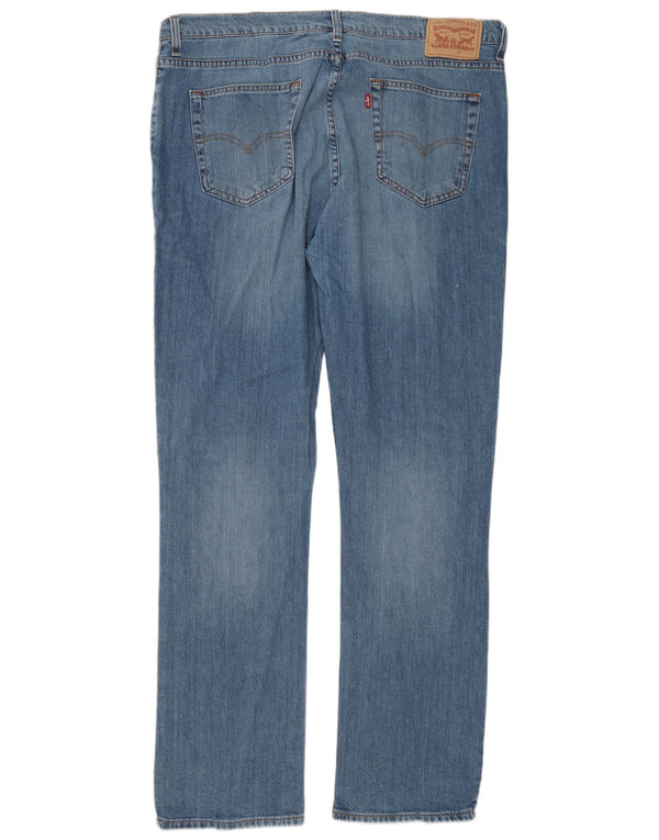 Levi's Mens Slim Jeans W40 L34 Blue Cotton