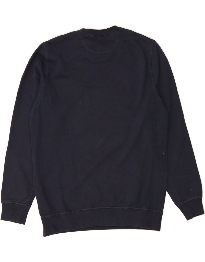 L.L.BEAN Mens Traditional Fit Sweatshirt Jumper Medium Navy Blue Cotton Vintage L.L.Bean and Second-Hand L.L.Bean from Messina Hembry 