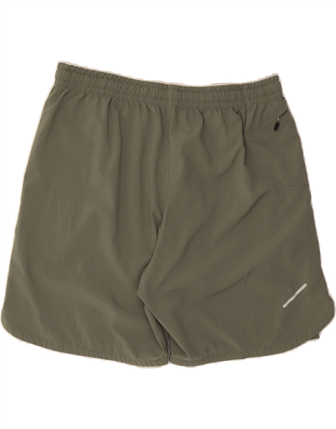 MANGUUN Mens Sport Shorts XL  Khaki Colourblock Polyester Vintage Manguun and Second-Hand Manguun from Messina Hembry 