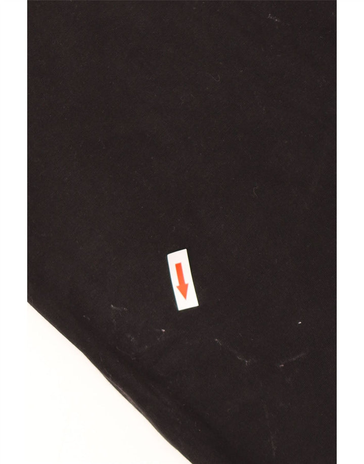 VANS Mens Classic Fit Graphic T-Shirt Top Small Black Cotton