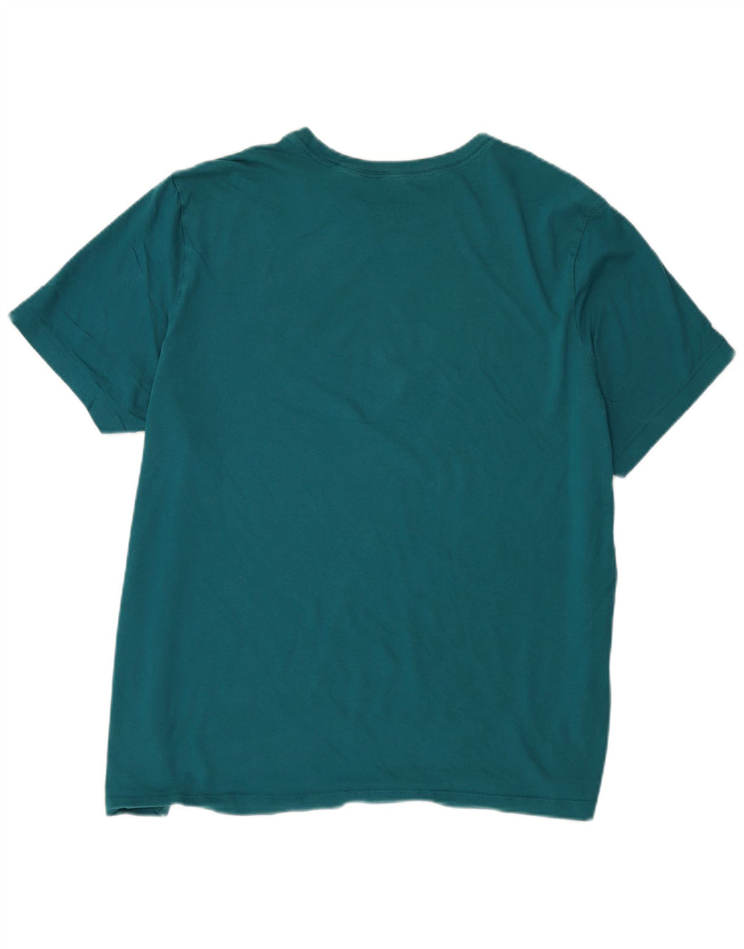 Nike Mens T-Shirt Top 2XL Turquoise Cotton