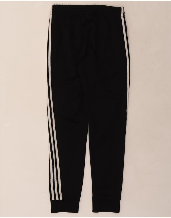 Adidas Mens Tracksuit Trousers Joggers Small Black Polyester