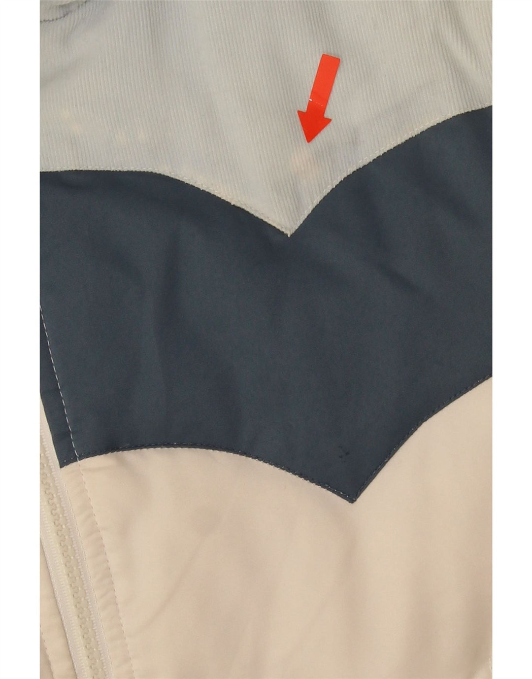 Levi's Womens Padded Jacket UK 6 XS White Colourblock Polyester