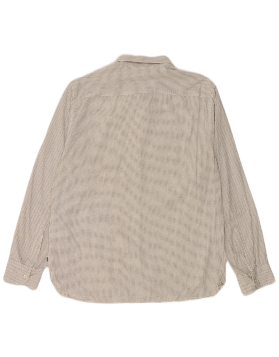 Levi's Mens Shirt Large White Spotted Cotton