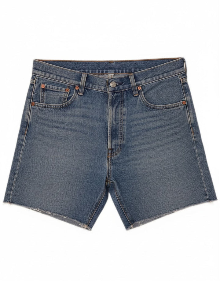 Levi's Mens 501 Denim Shorts W30 Medium Blue Cotton