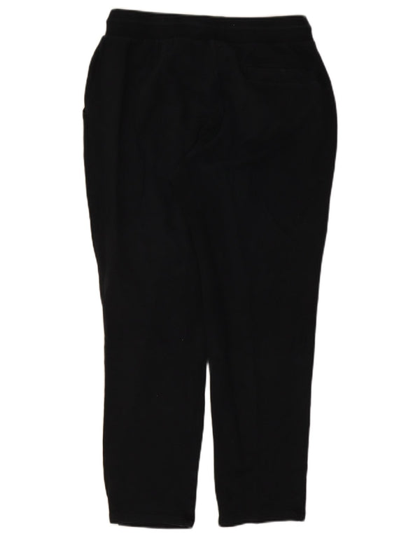 Adidas Womens Graphic Tracksuit Trousers UK 18 XL Black Cotton