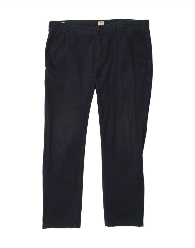 TIMBERLAND Womens Slim Chino Trousers IT 40 Small W30 L31  Navy Blue Vintage Timberland and Second-Hand Timberland from Messina Hembry 