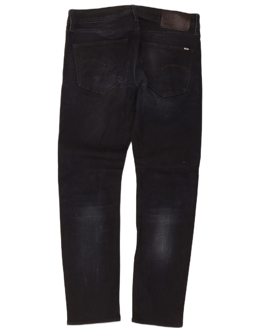 G-Star Mens Slim Jeans W32 L30 Black Cotton