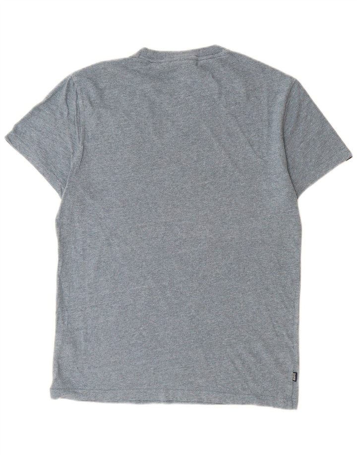 Superdry Mens T-Shirt Top Small Blue Cotton