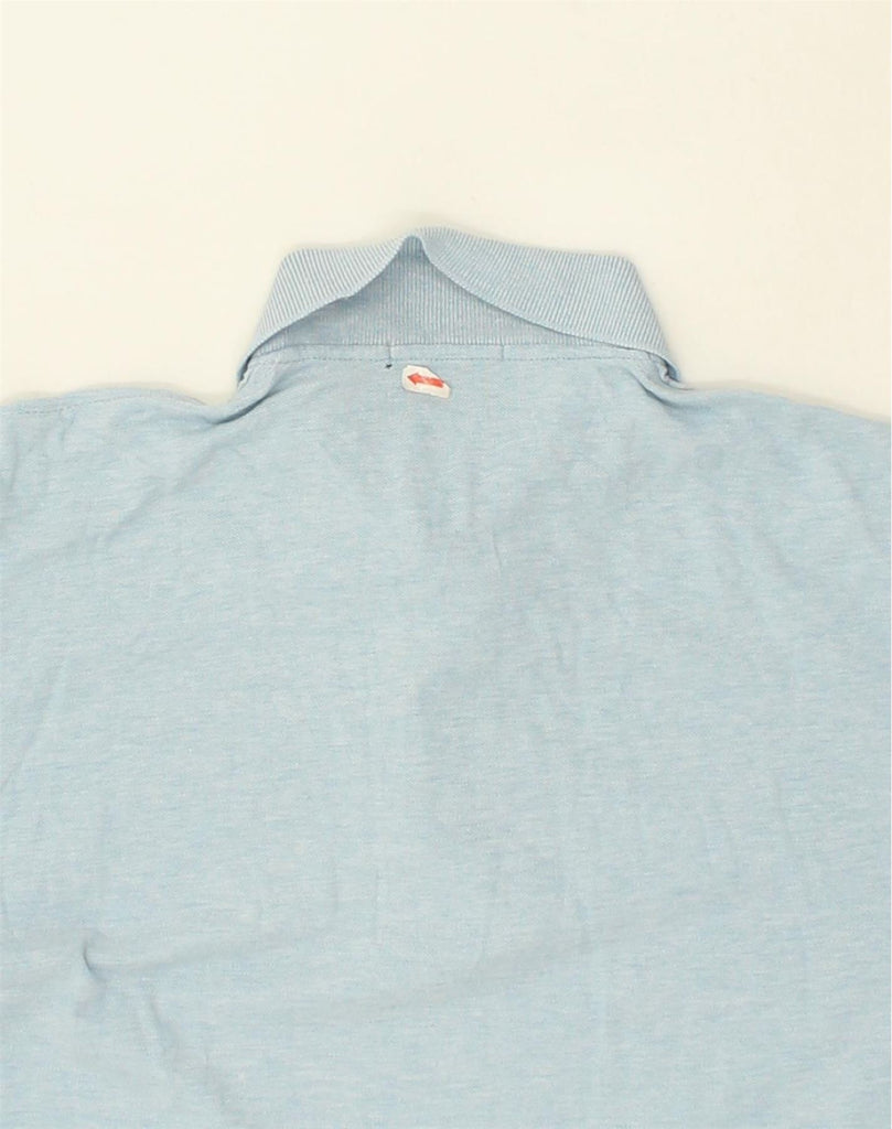 SERGIO TACCHINI Mens Polo Shirt Medium Blue Cotton | Vintage Sergio Tacchini | Thrift | Second-Hand Sergio Tacchini | Used Clothing | Messina Hembry 