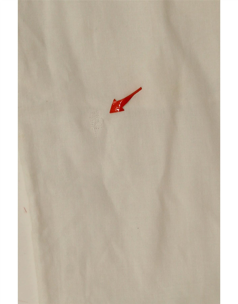 CELIO Womens Straight Chino Trousers EU 40 Medium W32 L34 White Vintage Celio and Second-Hand Celio from Messina Hembry 
