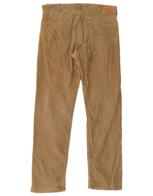 Patagonia Mens Straight Corduroy Trousers W32 L32 Beige Cotton