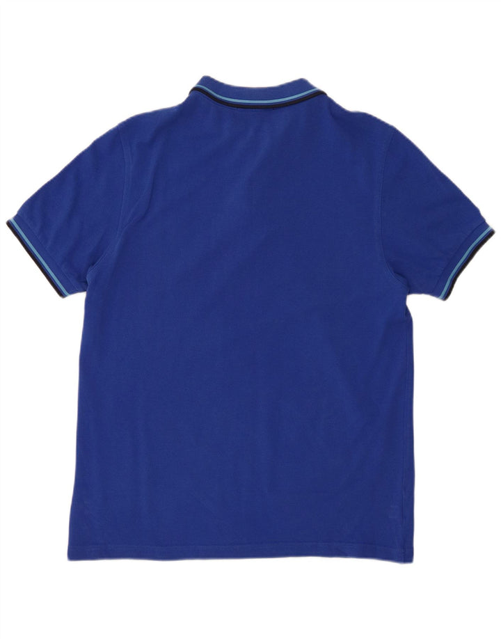 Fred Perry Mens Slim Fit Polo Shirt Medium Blue