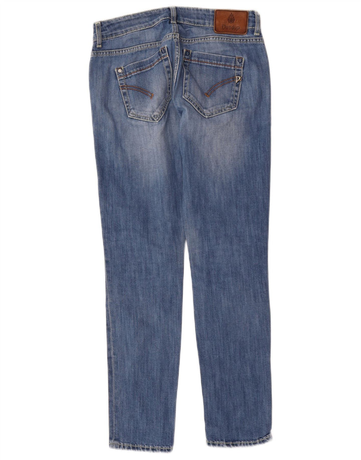Dondup Womens Slim Jeans W29 L29 Blue Cotton