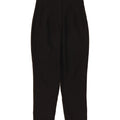ZARA Womens Slim Casual Trousers Medium W28 L26 Black Polyester Vintage Zara and Second-Hand Zara from Messina Hembry 