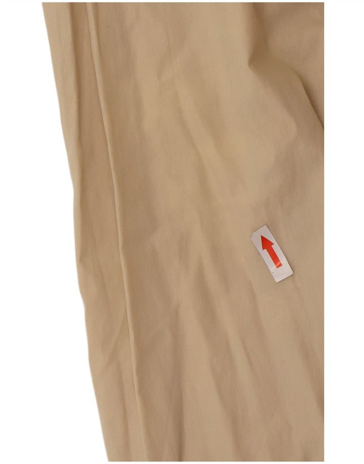 Henry Cottons Mens Shirt Size 40 Medium Beige Cotton