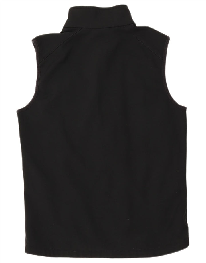 COLUMBIA Mens Sleeveless Tracksuit Top Jacket Medium Black Polyester