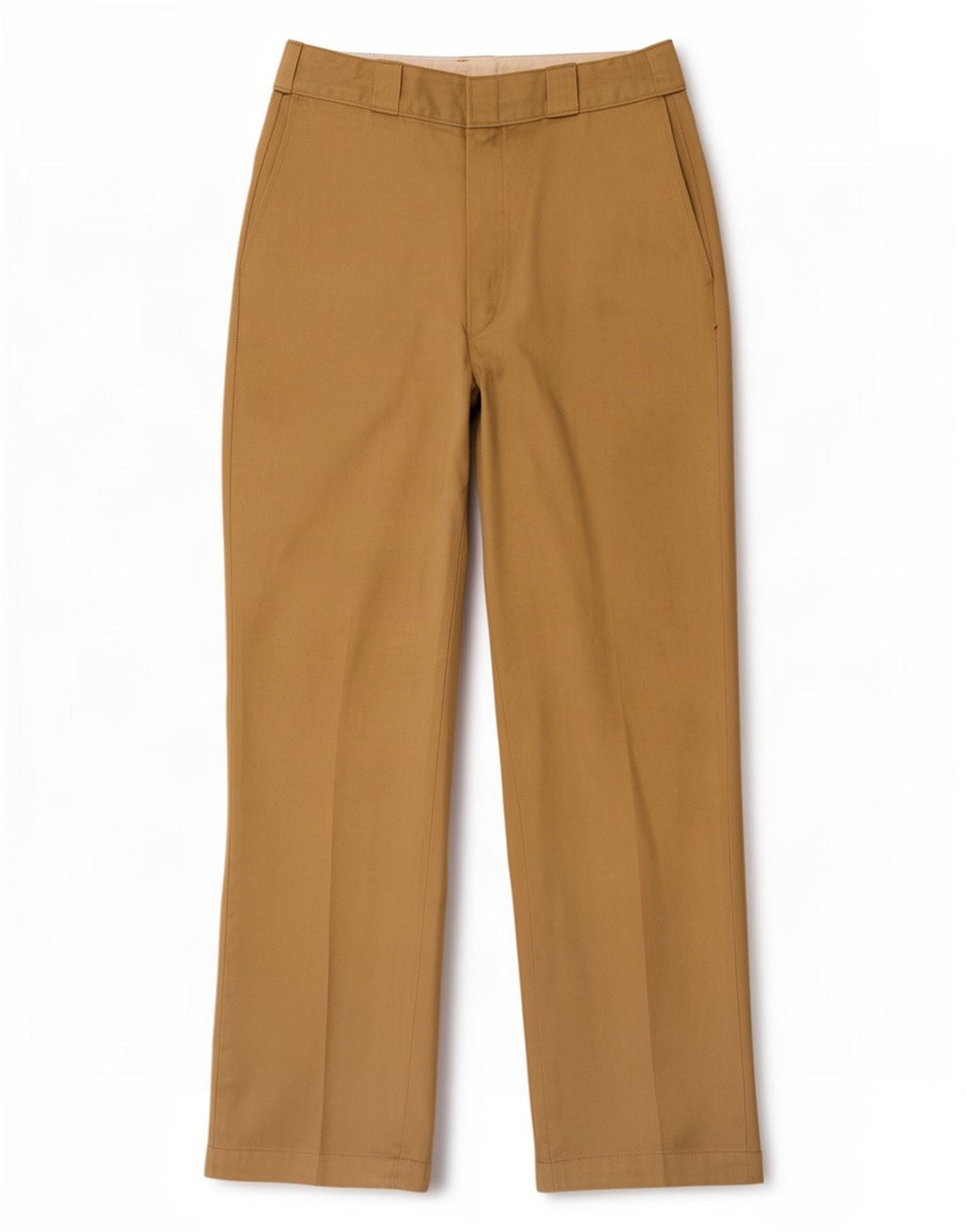 Dickies Mens Straight Chino Trousers W32 L32 Beige Polyester