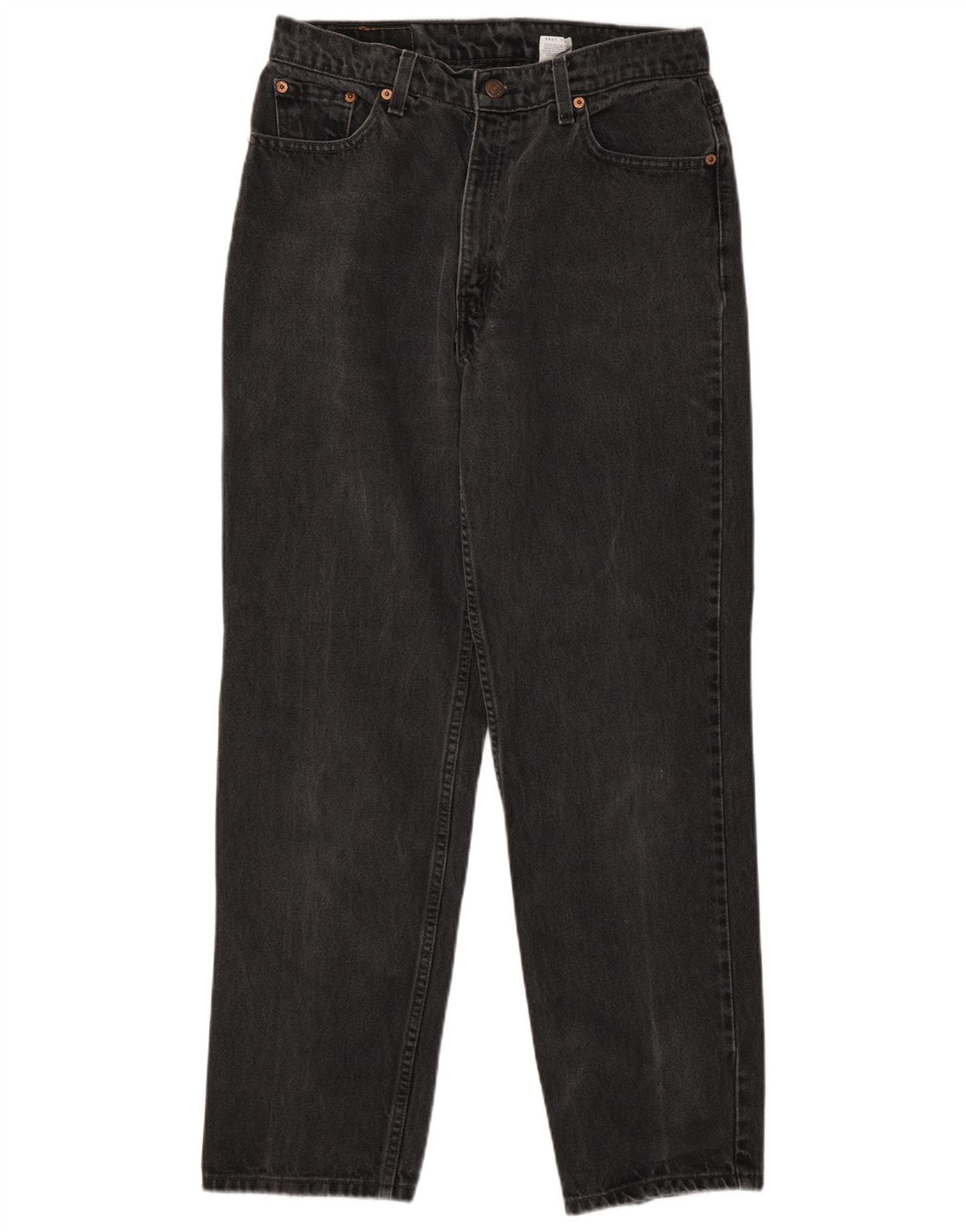 Levi's Womens 512 High Rise Straight Jeans US 12 Large W30 L30 Grey