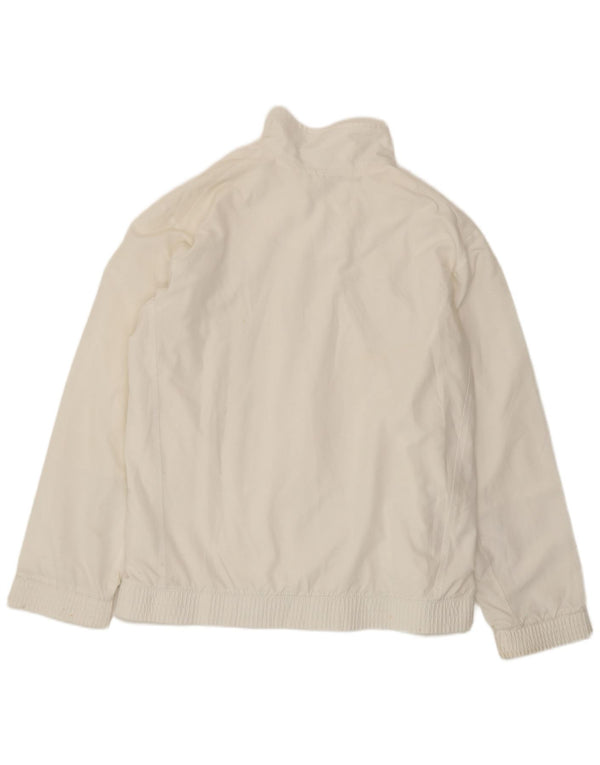 Nike Mens Tracksuit Top Jacket UK 41/43 Large White Polyester