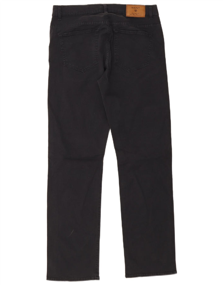 Gant Mens Jason Regular Fit Straight Jeans W32 L32 Grey Cotton