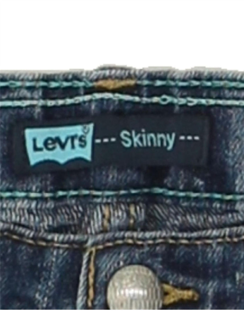 LEVI'S Girls Skinny Jeans 6-7 Years W22 L20  Blue Ramie | Vintage Levi's | Thrift | Second-Hand Levi's | Used Clothing | Messina Hembry 