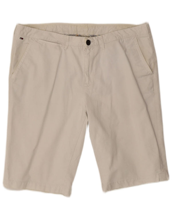 Tommy Hilfiger Mens Chino Shorts W40 XL White Cotton