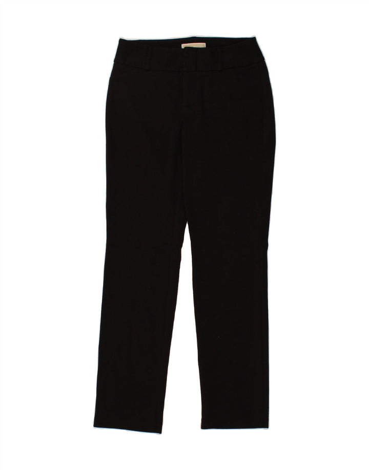 MICHAEL KORS Womens Slim Casual Trousers US 6 Medium W28 L30 Black Vintage Michael Kors and Second-Hand Michael Kors from Messina Hembry 