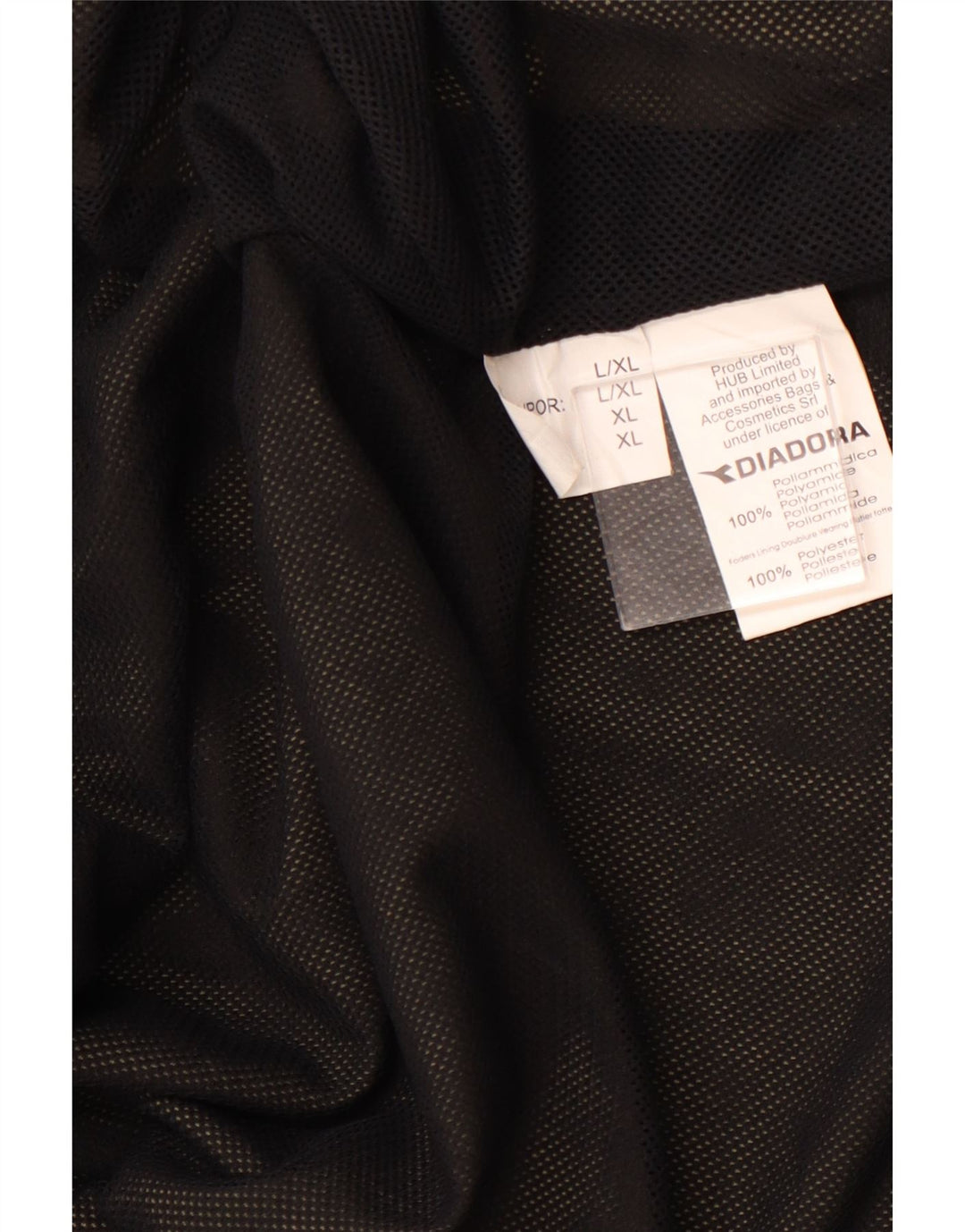 DIADORA Mens Rain Jacket UK 40 Large Khaki Polyamide