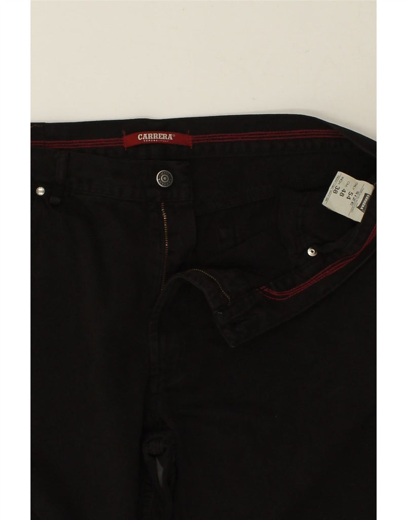 CARRERA Mens Straight Jeans W38 L32 Black Cotton | Vintage Carrera | Thrift | Second-Hand Carrera | Used Clothing | Messina Hembry 