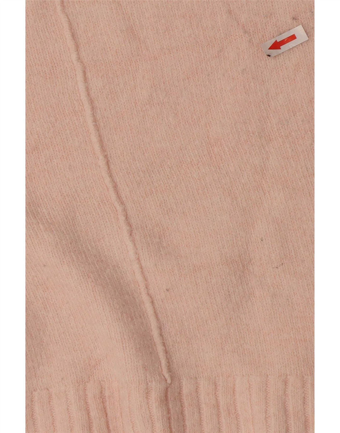 Marks & Spencer Womens Crew Neck Jumper Sweater UK 14 Large Pink