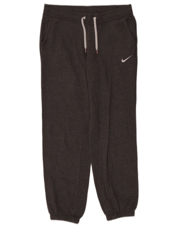 Nike Womens Tracksuit Trousers Joggers UK 10 Small Grey Cotton