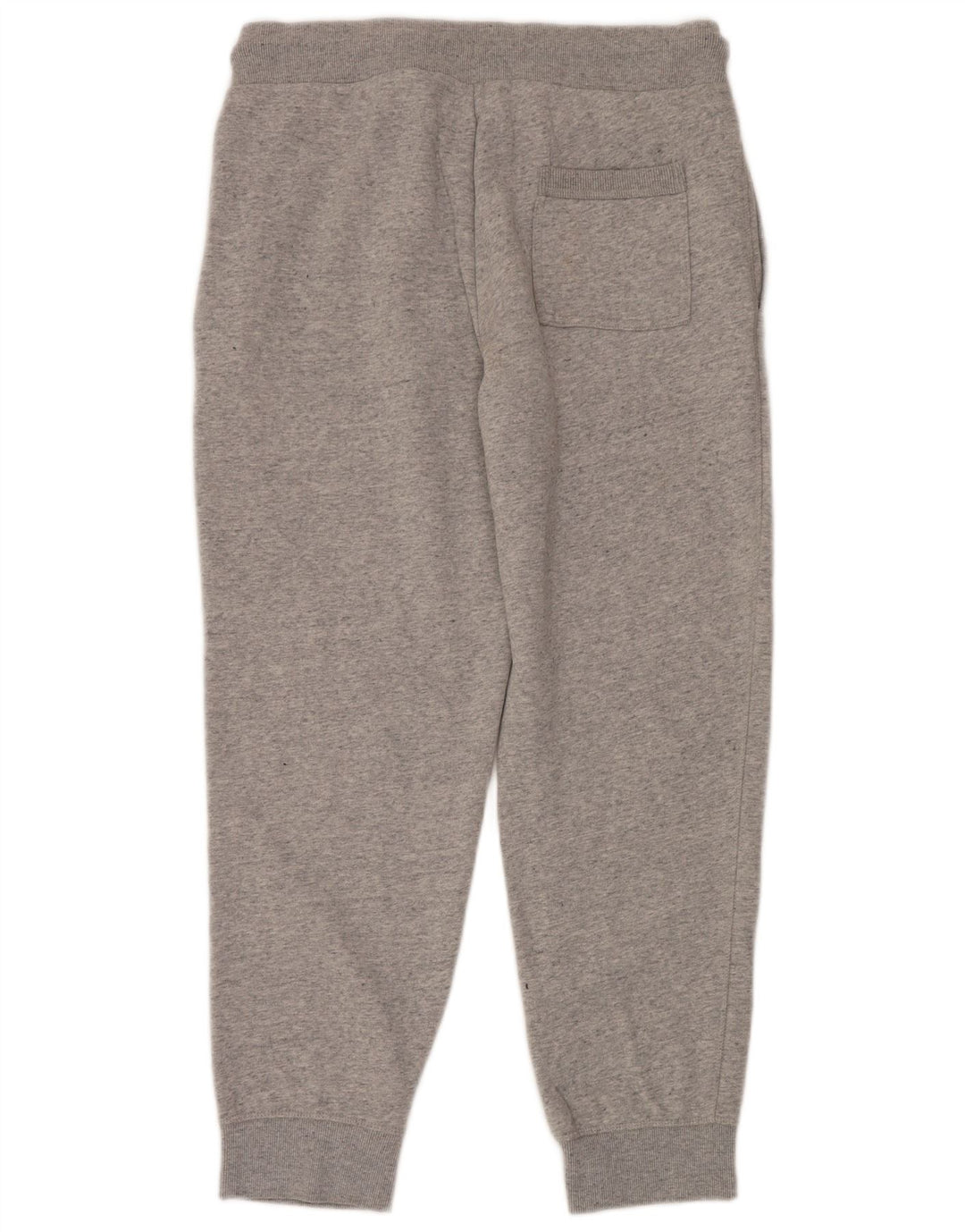 SUPERDRY Mens Tracksuit Trousers Joggers XL  Grey Flecked Cotton