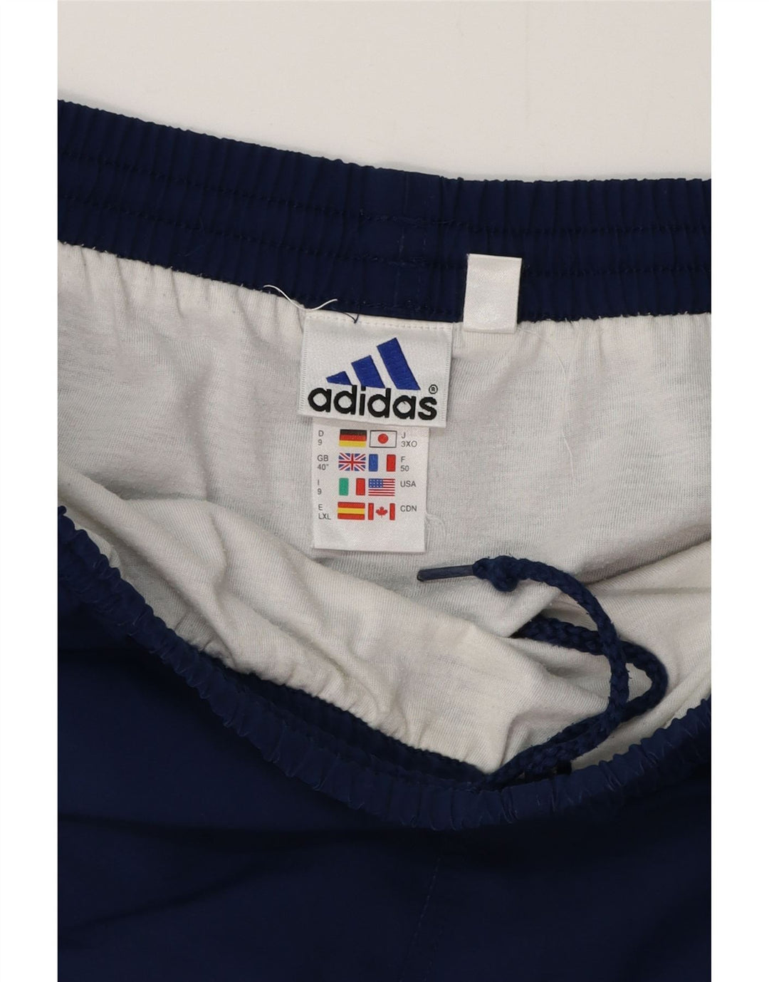 ADIDAS Mens Sport Shorts XL  Navy Blue Polyester