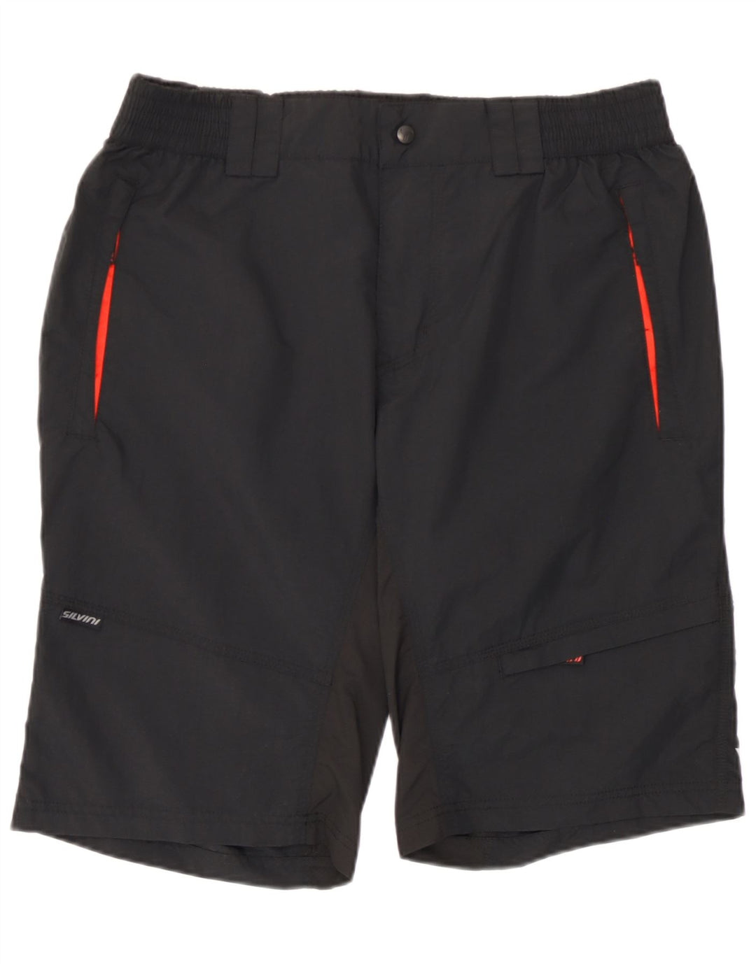 Silvini Mens Shorts Large W34  Black Polyester