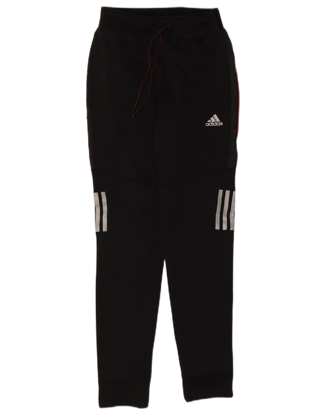 Adidas Mens Aeroready Tracksuit Trousers XS Black Polyester