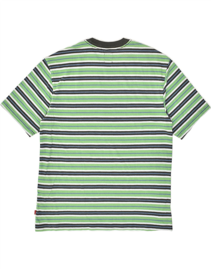 LEVI'S Mens T-Shirt Top XS Green Striped Cotton | Vintage Levi's | Thrift | Second-Hand Levi's | Used Clothing | Messina Hembry 