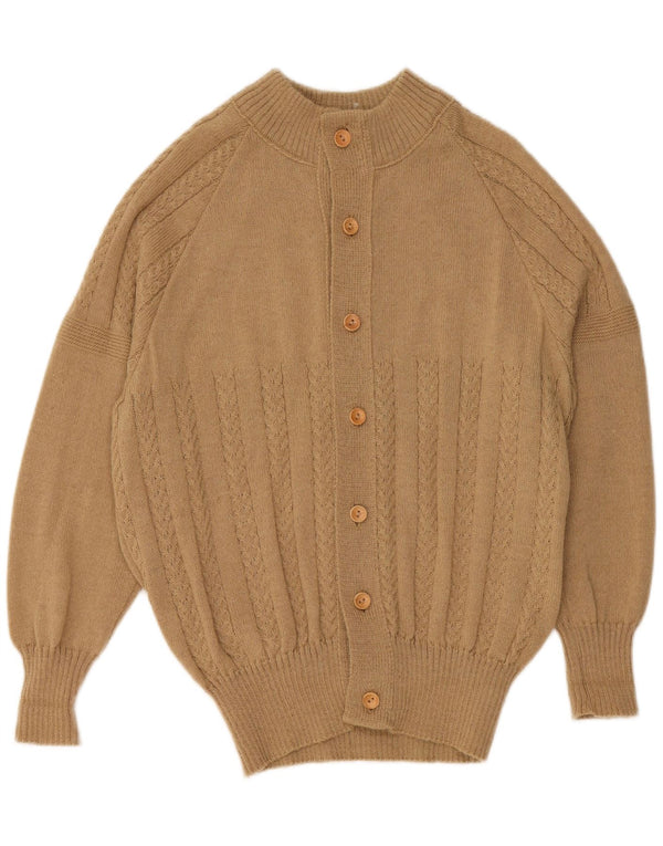 CHIC Womens Cardigan Sweater IT 48 XL Beige