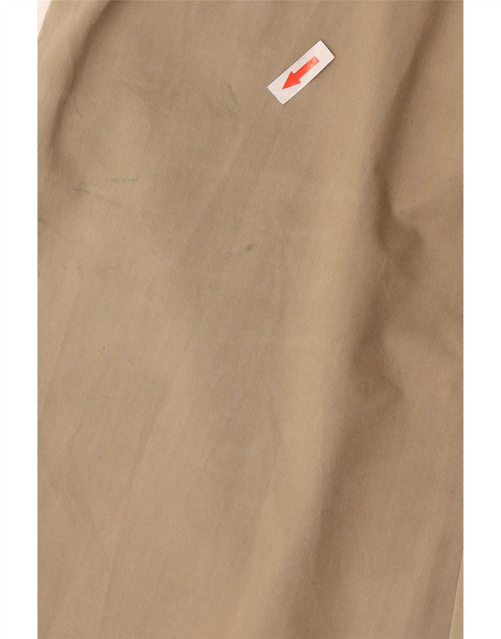 Marks & Spencer Mens Regular Fit Chino Trousers W40 L29 Beige Cotton