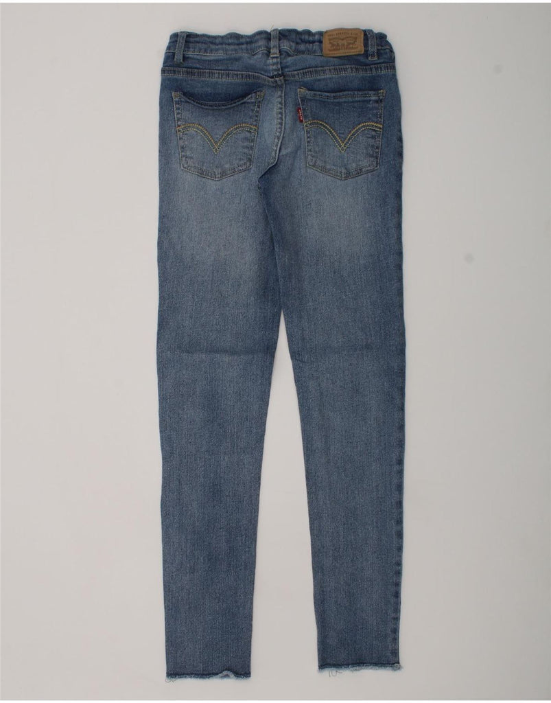 LEVI'S Girls 710 Skinny Jeans 9-10 Years W24 L25  Blue Cotton | Vintage Levi's | Thrift | Second-Hand Levi's | Used Clothing | Messina Hembry 