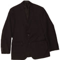 Tommy Hilfiger Mens 2 Button Blazer Jacket UK 40 Large Grey Wool Classic