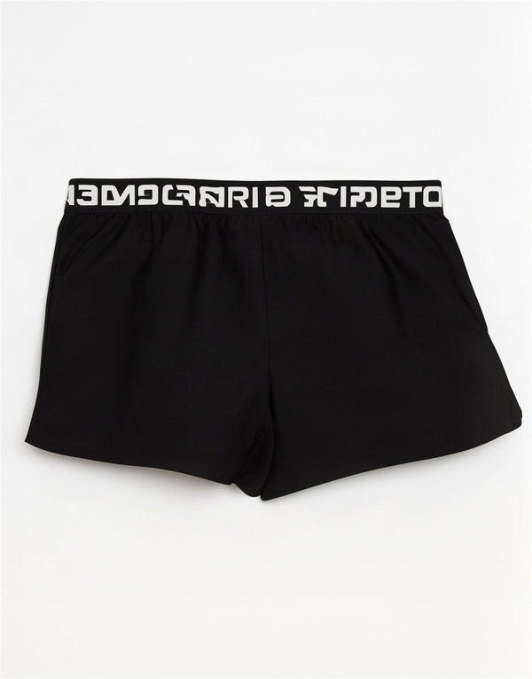 Under Armour Girls Heat Gear Loose Fit Sport Shorts 13-14 Years XL Black