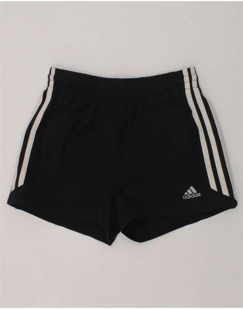 ADIDAS Boys Clima 365 Sport Shorts 7-8 Years Black Polyester | Vintage Adidas | Thrift | Second-Hand Adidas | Used Clothing | Messina Hembry 