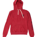JACK WILLS Womens England Graphic Hoodie Jumper US 10 Large Red Cotton | Vintage Jack Wills | Thrift | Second-Hand Jack Wills | Used Clothing | Messina Hembry 