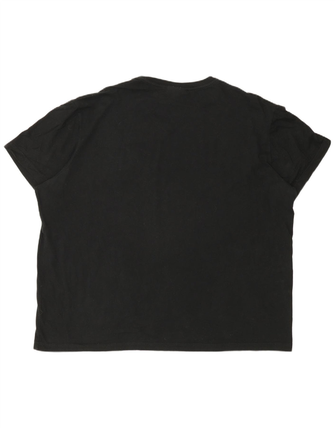 Lacoste Mens T-Shirt Top Size 8 3XL Black Cotton