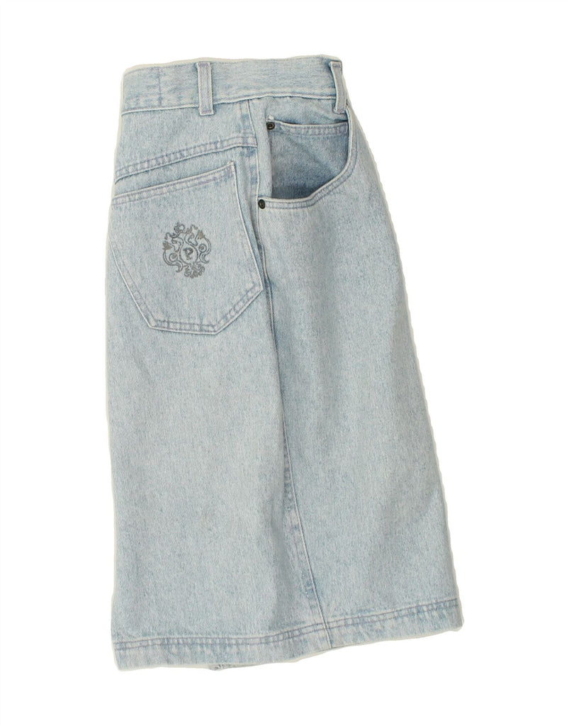 PRISMA Womens Denim Skirt UK 14 Medium W28 Blue Cotton Vintage Prisma and Second-Hand Prisma from Messina Hembry 